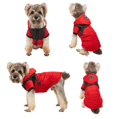 Dog Face Puffer Coat